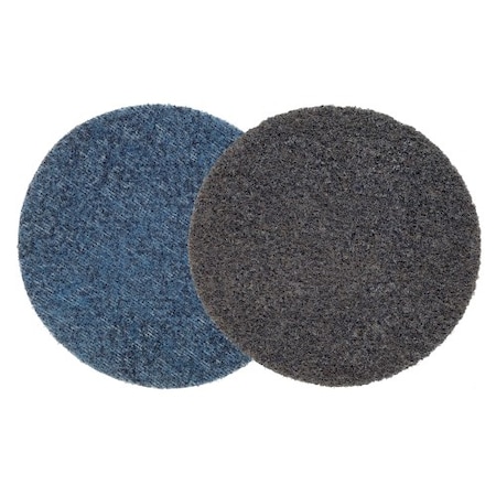 Weiler 4-1/2" Non-Woven Surface Conditioning Disc, Hook & Loop, AO -Very Fine 51512